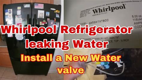 whirlpool refrigerator ice maker leaking|Ice Maker Leaking Water: Causes and Fixes 